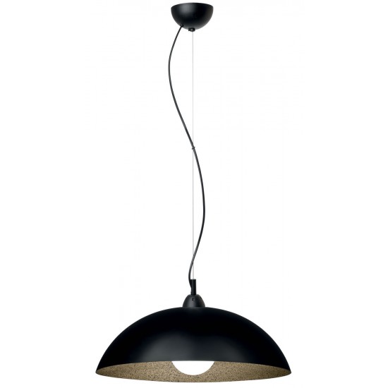 Φωτιστικό μονόφωτο Plexiglass μαύρο/χρυσό Ε27 Φ40 130-42-01/40 Φωτιστικό μονόφωτο Plexiglass μαύρο/χρυσό Ε27 Φ40 130-42-01/40