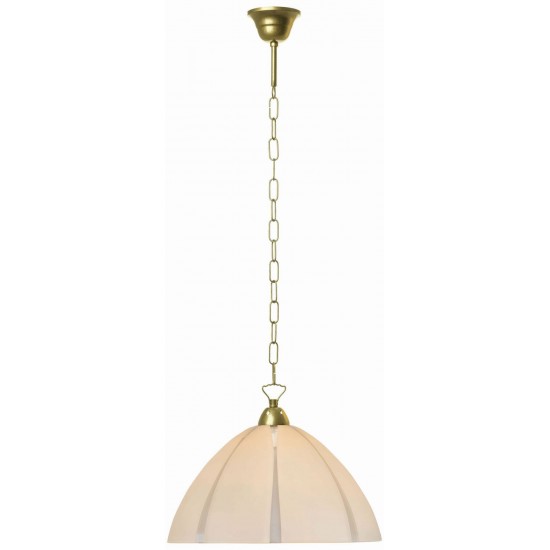 Φωτιστικό μονόφωτο γυαλί μελί Ε27 Φ36