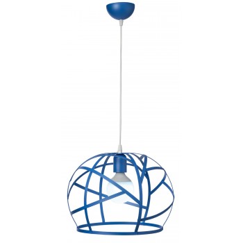 Φωτιστικό μονόφωτο παιδικό μέταλλο μπλέ Ε27 Φ35