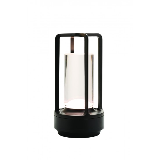 Φωτιστικό επαναφορτιζόμενο Led 3w 3CCT Dimmable  μαύρο ματ