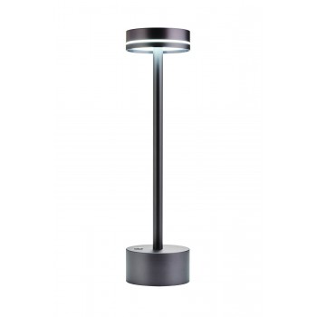 Φωτιστικό επαναφορτιζόμενο Led 3w 3CCT Dimmable  γραφίτης