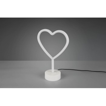 Φωτιστικό Επιτραπέζιο HEART R55210101 Ασπρο