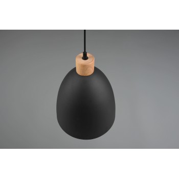 Φωτιστικό Μονόφωτο JAGGER R30681032 Μαύρο ματ