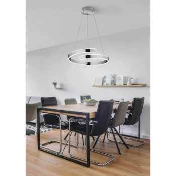 Φωτιστικό Μονόφωτο PARMA R37071106 Φινίρισμα Χρωμίου