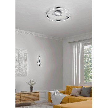 Φωτιστικό Πλαφονίερα PARMA R67071106 Φινίρισμα Χρωμίου