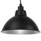 GloboStar® LOUVE 01176 Vintage Industrial Κρεμαστό Φωτιστικό Οροφής Μονόφωτο Μαύρο Μεταλλικό Καμπάνα Φ39 x Y32cm GloboStar® LOUVE 01176 Vintage Industrial Κρεμαστό Φωτιστικό Οροφής Μονόφωτο Μαύρο Μεταλλικό Καμπάνα Φ39 x Y32cm