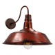 GloboStar® SORD 01052 Vintage Industrial Φωτιστικό Τοίχου Απλίκα Μονόφωτο Καφέ Σκουριά Μεταλλικό Καμπάνα Φ36 x Μ42 x Π36 x Υ32cm GloboStar® SORD 01052 Vintage Industrial Φωτιστικό Τοίχου Απλίκα Μονόφωτο Καφέ Σκουριά Μεταλλικό Καμπάνα Φ36 x Μ42 x Π36 x Υ32cm
