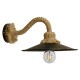 GloboStar® ROBLY 01125 Vintage Φωτιστικό Τοίχου Απλίκα Μονόφωτο Μπρούτζινο Σκουριά Μεταλλικό με Καπέλο και με Μπεζ Σχοινί Φ27 x Μ35 x Π27 x Υ20cm GloboStar® ROBLY 01125 Vintage Φωτιστικό Τοίχου Απλίκα Μονόφωτο Μπρούτζινο Σκουριά Μεταλλικό με Καπέλο και με Μπεζ Σχοινί Φ27 x Μ35 x Π27 x Υ20cm