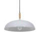 GloboStar® VALLETE WHITE 01256 Μοντέρνο Κρεμαστό Φωτιστικό Οροφής Μονόφωτο 1 x E27 Λευκό Μεταλλικό Καμπάνα Φ45 x Y27cm GloboStar® VALLETE WHITE 01256 Μοντέρνο Κρεμαστό Φωτιστικό Οροφής Μονόφωτο 1 x E27 Λευκό Μεταλλικό Καμπάνα Φ45 x Y27cm