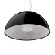 GloboStar® SERENIA BLACK 01270 Μοντέρνο Κρεμαστό Φωτιστικό Οροφής Μονόφωτο Μαύρο Γύψινο Καμπάνα Φ60 x Y30cm GloboStar® SERENIA BLACK 01270 Μοντέρνο Κρεμαστό Φωτιστικό Οροφής Μονόφωτο Μαύρο Γύψινο Καμπάνα Φ60 x Y30cm