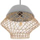 GloboStar® DURANT 01324 Μοντέρνο Industrial Κρεμαστό Φωτιστικό Οροφής Μονόφωτο Γκρι Μπεζ Τσιμέντο Πλέγμα Φ32 x Y20cm GloboStar® DURANT 01324 Μοντέρνο Industrial Κρεμαστό Φωτιστικό Οροφής Μονόφωτο Γκρι Μπεζ Τσιμέντο Πλέγμα Φ32 x Y20cm