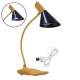 GloboStar® DRAPER 01437 Επαναφορτιζόμενο USB Φωτιστικό Γραφείου LED 6 Watt Μονόφωτο Μεταλλικό σε Απόχρωση Ξύλου με Μαύρο Καπέλο Λευκό Ημέρας 4500K GloboStar® DRAPER 01437 Επαναφορτιζόμενο USB Φωτιστικό Γραφείου LED 6 Watt Μονόφωτο Μεταλλικό σε Απόχρωση Ξύλου με Μαύρο Καπέλο Λευκό Ημέρας 4500K