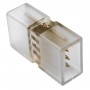 GloboStar® 70531 Σύνδεσμος I με Καρφάκια Slim Ταινίας Μονής Σειράς RGB LED 4 Pin