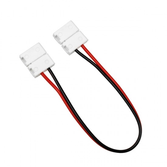 GloboStar® 70732 Διπλος Connector 10mm 15cm Για Ταινία LED 7.2 & 14.4 Watt GloboStar® 70732 Διπλος Connector 10mm 15cm Για Ταινία LED 7.2 & 14.4 Watt