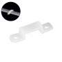 GloboStar® 70901 Στήριγμα για Αδιάβροχο IP68 Κανάλι Σιλικόνης 10mm για Ταινίες LED 8mm