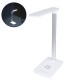 GloboStar® WASP 76532 Μοντέρνο Φωτιστικό Γραφείου Λευκό LED 10 Watt 1000lm DC 5V Αφής & Καλώδιο Τροφοδοσίας USB με Ασύρματη Φόρτιση - Wireless Charger - CCT Θερμό Λευκό 2700K - Φυσικό Λευκό 4500K - Ψυχρό Λευκό 6000K Dimmable GloboStar® WASP 76532 Μοντέρνο Φωτιστικό Γραφείου Λευκό LED 10 Watt 1000lm DC 5V Αφής & Καλώδιο Τροφοδοσίας USB με Ασύρματη Φόρτιση - Wireless Charger - CCT Θερμό Λευκό 2700K - Φυσικό Λευκό 4500K - Ψυχρό Λευκό 6000K Dimmable