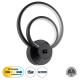 GloboStar® FREDDIE 61076 Φωτιστικό Τοίχου - Απλίκα Design LED CCT 15W 1800lm 300° AC 220-240V - Εναλλαγή Φωτισμού μέσω Διακόπτη On/Off All In One Ψυχρό 6000k+Φυσικό 4500k+Θερμό 2700k Μ20 x Π7.5 x Υ25cm - Μαύρο GloboStar® FREDDIE 61076 Φωτιστικό Τοίχου - Απλίκα Design LED CCT 15W 1800lm 300° AC 220-240V - Εναλλαγή Φωτισμού μέσω Διακόπτη On/Off All In One Ψυχρό 6000k+Φυσικό 4500k+Θερμό 2700k Μ20 x Π7.5 x Υ25cm - Μαύρο