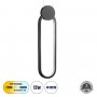GloboStar® ILDI 61088 Κρεμαστό Φωτιστικό Οροφής Design LED CCT 12W 1440lm 300° AC 220-240V - Εναλλαγή Φωτισμού μέσω Διακόπτη On/Off All In One Ψυχρό 6000k+Φυσικό 4500k+Θερμό 2700k Μ10 x Π2.3 x Υ38cm - Μαύρο