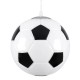 GloboStar® FOOTBALL 00647 Μοντέρνο Κρεμαστό Παιδικό Φωτιστικό Οροφής Μονόφωτο 1 x E27 Μαύρο Λευκό Γυάλινο Φ25 x Υ25cm GloboStar® FOOTBALL 00647 Μοντέρνο Κρεμαστό Παιδικό Φωτιστικό Οροφής Μονόφωτο 1 x E27 Μαύρο Λευκό Γυάλινο Φ25 x Υ25cm