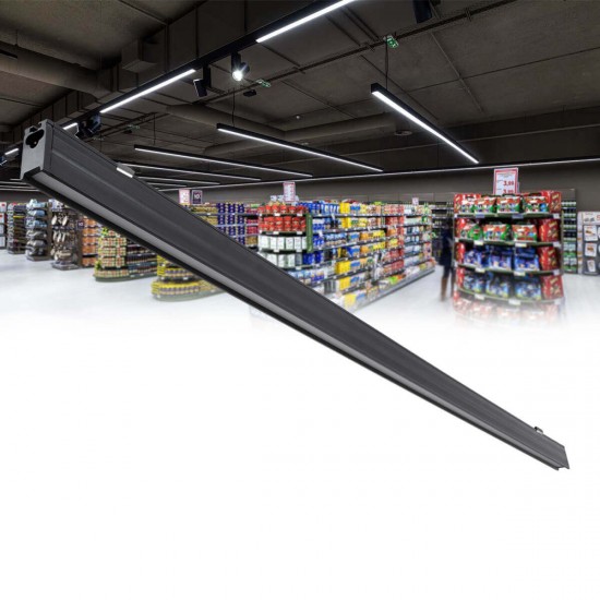 GloboStar® OFFICE 61025-S Γραμμικό Φωτιστικό Οροφής Linear LED 18W 2170lm 120° AC 220-240V Μ120 x Π2 x Υ4cm Θερμό Λευκό 2700K - Μαύρο - 3 Years Warranty GloboStar® OFFICE 61025-S Γραμμικό Φωτιστικό Οροφής Linear LED 18W 2170lm 120° AC 220-240V Μ120 x Π2 x Υ4cm Θερμό Λευκό 2700K - Μαύρο - 3 Years Warranty