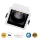 GloboStar® PLUTO-M 60271 Χωνευτό LED Spot Downlight TrimLess Μ8.4xΠ8.4cm 10W 1250lm 38° AC 220-240V IP20 Μ8.4 x Π8.4 x Υ5.9cm - Τετράγωνο - Λευκό με Μαύρο Κάτοπτρο & Anti-Glare HoneyComb - Θερμό Λευκό 2700K - Bridgelux COB - 5 Years Warranty GloboStar® PLUTO-M 60271 Χωνευτό LED Spot Downlight TrimLess Μ8.4xΠ8.4cm 10W 1250lm 38° AC 220-240V IP20 Μ8.4 x Π8.4 x Υ5.9cm - Τετράγωνο - Λευκό με Μαύρο Κάτοπτρο & Anti-Glare HoneyComb - Θερμό Λευκό 2700K - Bridgelux COB - 5 Years Warranty
