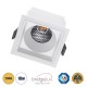 GloboStar® PLUTO-M 60273 Χωνευτό LED Spot Downlight TrimLess Μ8.4xΠ8.4cm 10W 1250lm 38° AC 220-240V IP20 Μ8.4 x Π8.4 x Υ5.9cm - Τετράγωνο - Λευκό & Anti-Glare HoneyComb - Θερμό Λευκό 2700K - Bridgelux COB - 5 Years Warranty GloboStar® PLUTO-M 60273 Χωνευτό LED Spot Downlight TrimLess Μ8.4xΠ8.4cm 10W 1250lm 38° AC 220-240V IP20 Μ8.4 x Π8.4 x Υ5.9cm - Τετράγωνο - Λευκό & Anti-Glare HoneyComb - Θερμό Λευκό 2700K - Bridgelux COB - 5 Years Warranty