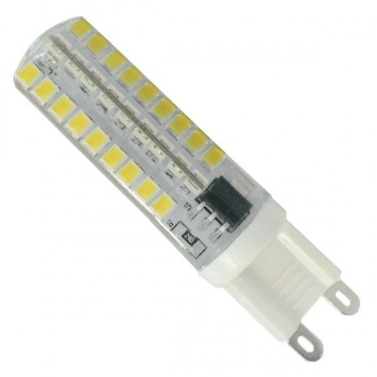 GloboStar® 115098 Λάμπα G9 LED SMD 2835 5.5W 510lm 320° AC 230V Σιλικόνης Dimmable Φυσικό Λευκό 4500K GloboStar® 115098 Λάμπα G9 LED SMD 2835 5.5W 510lm 320° AC 230V Σιλικόνης Dimmable Φυσικό Λευκό 4500K