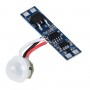 GloboStar® 70692 Mini Αισθητήρας Modular με Καλώδιο για Προφίλ Αλουμινίου με PIR Ανιχνευτή-Αισθητήρα Κίνησης 360° 3m Motion Sensor 30 sec Delay DC 5-24V Max 192W Μ4 x Π1 x Υ3.4cm