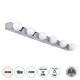 GloboStar® BELLA 60453 Μοντέρνο Φωτιστικό Τοίχου - Απλίκα Καθρέπτη Μπάνιου - Πίνακα LED 18W 2052lm 300° AC 220-240V IP44 Μ70 x Π11 x Υ6cm - Φυσικό Λευκό 4500K - Χρώμιο Νίκελ - 3 Years Warranty