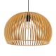 GloboStar® SCANDINAVIA 01699 Μοντέρνο Κρεμαστό Φωτιστικό Οροφής Μονόφωτο 1 x E27 Μπεζ Ξύλινο Πλέγμα Φ44 x Υ28cm GloboStar® SCANDINAVIA 01699 Μοντέρνο Κρεμαστό Φωτιστικό Οροφής Μονόφωτο 1 x E27 Μπεζ Ξύλινο Πλέγμα Φ44 x Υ28cm