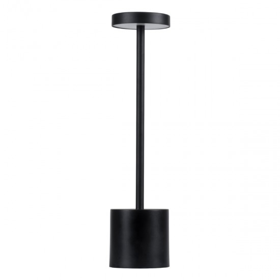 GloboStar® JOJO 76520 Μοντέρνο Επιτραπέζιο Φωτιστικό Πορτατίφ LED 1.5W 105lm 120° DC 5V Επαναφορτιζόμενο με Μπαταρία Li-ion 1800mAh - Διακόπτη Αφής με 3 Εναλλαγές Φωτισμού CCT Θερμό - Φυσικό - Ψυχρό 1500K - 4500K - 6000K Dimmable - D8 x H34cm - Μαύρο GloboStar® JOJO 76520 Μοντέρνο Επιτραπέζιο Φωτιστικό Πορτατίφ LED 1.5W 105lm 120° DC 5V Επαναφορτιζόμενο με Μπαταρία Li-ion 1800mAh - Διακόπτη Αφής με 3 Εναλλαγές Φωτισμού CCT Θερμό - Φυσικό - Ψυχρό 1500K - 4500K - 6000K Dimmable - D8 x H34cm - Μαύρο