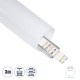 GloboStar® 70855-3M Κρεμαστό Προφίλ Αλουμινίου Ανοδιωμένο με Στρόγγυλο Λευκό Οπάλ Κάλυμμα για έως 3 Σειρές Ταινίας LED Πατητό - Press On 3 Μέτρα GloboStar® 70855-3M Κρεμαστό Προφίλ Αλουμινίου Ανοδιωμένο με Στρόγγυλο Λευκό Οπάλ Κάλυμμα για έως 3 Σειρές Ταινίας LED Πατητό - Press On 3 Μέτρα