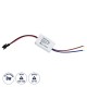 GloboStar® 73074 Πλαστικό Τροφοδοτικό SELV για Προϊόντα LED 3W - AC 220-240V σε DC 7-11V - IP20 L4.5 x W3 x H2.5cm - 3 Years Warranty