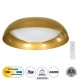 GloboStar® ANATOLIA 61266 Πλαφονιέρα Οροφής LED CCT 75W 8625lm 120° AC 220-240V - Εναλλαγή Φωτισμού μέσω Τηλεχειριστηρίου All In One Ψυχρό 6000k+Φυσικό 4500k+Θερμό 2700k Dimmable Φ60cm - Χρυσό - 3 Years Warranty GloboStar® ANATOLIA 61266 Πλαφονιέρα Οροφής LED CCT 75W 8625lm 120° AC 220-240V - Εναλλαγή Φωτισμού μέσω Τηλεχειριστηρίου All In One Ψυχρό 6000k+Φυσικό 4500k+Θερμό 2700k Dimmable Φ60cm - Χρυσό - 3 Years Warranty