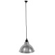 GloboStar® LOUVE 01178 Vintage Industrial Κρεμαστό Φωτιστικό Οροφής Μονόφωτο Ασημί Μεταλλικό Καμπάνα Φ39 x Y32cm GloboStar® LOUVE 01178 Vintage Industrial Κρεμαστό Φωτιστικό Οροφής Μονόφωτο Ασημί Μεταλλικό Καμπάνα Φ39 x Y32cm