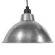 GloboStar® LOUVE 01178 Vintage Industrial Κρεμαστό Φωτιστικό Οροφής Μονόφωτο Ασημί Μεταλλικό Καμπάνα Φ39 x Y32cm GloboStar® LOUVE 01178 Vintage Industrial Κρεμαστό Φωτιστικό Οροφής Μονόφωτο Ασημί Μεταλλικό Καμπάνα Φ39 x Y32cm