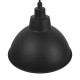 GloboStar® LOUVE 01176 Vintage Industrial Κρεμαστό Φωτιστικό Οροφής Μονόφωτο Μαύρο Μεταλλικό Καμπάνα Φ39 x Y32cm GloboStar® LOUVE 01176 Vintage Industrial Κρεμαστό Φωτιστικό Οροφής Μονόφωτο Μαύρο Μεταλλικό Καμπάνα Φ39 x Y32cm