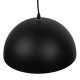 GloboStar® CHIME 01004 Μοντέρνο Κρεμαστό Φωτιστικό Οροφής Μονόφωτο Μαύρο Μεταλλικό Καμπάνα Φ30 x Y15cm GloboStar® CHIME 01004 Μοντέρνο Κρεμαστό Φωτιστικό Οροφής Μονόφωτο Μαύρο Μεταλλικό Καμπάνα Φ30 x Y15cm