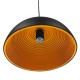 GloboStar® CHIME 01004 Μοντέρνο Κρεμαστό Φωτιστικό Οροφής Μονόφωτο Μαύρο Μεταλλικό Καμπάνα Φ30 x Y15cm GloboStar® CHIME 01004 Μοντέρνο Κρεμαστό Φωτιστικό Οροφής Μονόφωτο Μαύρο Μεταλλικό Καμπάνα Φ30 x Y15cm
