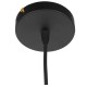 GloboStar® CHIME 01004 Μοντέρνο Κρεμαστό Φωτιστικό Οροφής Μονόφωτο Μαύρο Μεταλλικό Καμπάνα Φ30 x Y15cm GloboStar® CHIME 01004 Μοντέρνο Κρεμαστό Φωτιστικό Οροφής Μονόφωτο Μαύρο Μεταλλικό Καμπάνα Φ30 x Y15cm