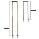 GloboStar® ROPE 01019 Vintage Industrial Κρεμαστό Φωτιστικό Οροφής Δίφωτο 2 x E27 με 2 μέτρα Μπεζ Σχοινί Φ3.5 x Y200cm GloboStar® ROPE 01019 Vintage Industrial Κρεμαστό Φωτιστικό Οροφής Δίφωτο 2 x E27 με 2 μέτρα Μπεζ Σχοινί Φ3.5 x Y200cm
