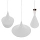 GloboStar® SHANGHAI WHITE 01026 SET 3 Μοντέρνα Κρεμαστά Φωτιστικά Οροφής Τρίφωτο 3 x E27 Λευκά Μεταλλικά Καμπάνα GloboStar® SHANGHAI WHITE 01026 SET 3 Μοντέρνα Κρεμαστά Φωτιστικά Οροφής Τρίφωτο 3 x E27 Λευκά Μεταλλικά Καμπάνα