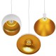 GloboStar® SHANGHAI WHITE 01026 SET 3 Μοντέρνα Κρεμαστά Φωτιστικά Οροφής Τρίφωτο 3 x E27 Λευκά Μεταλλικά Καμπάνα GloboStar® SHANGHAI WHITE 01026 SET 3 Μοντέρνα Κρεμαστά Φωτιστικά Οροφής Τρίφωτο 3 x E27 Λευκά Μεταλλικά Καμπάνα
