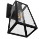 GloboStar® ASETYLIN 01032 Vintage Industrial Φωτιστικό Τοίχου Απλίκα Μονόφωτο Μαύρο Μεταλλικό με Γυαλί Μ17 x Π14 x Υ34cm GloboStar® ASETYLIN 01032 Vintage Industrial Φωτιστικό Τοίχου Απλίκα Μονόφωτο Μαύρο Μεταλλικό με Γυαλί Μ17 x Π14 x Υ34cm