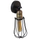 GloboStar® AVOCANDO 01056 Vintage Industrial Φωτιστικό Τοίχου Απλίκα Μονόφωτο Μαύρο Μεταλλικό Πλέγμα Φ12 x Μ15 x Π12 x Υ32cm GloboStar® AVOCANDO 01056 Vintage Industrial Φωτιστικό Τοίχου Απλίκα Μονόφωτο Μαύρο Μεταλλικό Πλέγμα Φ12 x Μ15 x Π12 x Υ32cm