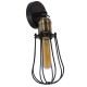 GloboStar® AVOCANDO 01056 Vintage Industrial Φωτιστικό Τοίχου Απλίκα Μονόφωτο Μαύρο Μεταλλικό Πλέγμα Φ12 x Μ15 x Π12 x Υ32cm GloboStar® AVOCANDO 01056 Vintage Industrial Φωτιστικό Τοίχου Απλίκα Μονόφωτο Μαύρο Μεταλλικό Πλέγμα Φ12 x Μ15 x Π12 x Υ32cm