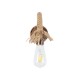 GloboStar® FLEDI 01134 Vintage Φωτιστικό Τοίχου Απλίκα Μονόφωτο Μπρούτζινο Σκουριά Μεταλλικό με Μπεζ Σχοινί Μ10 x Π25 x Υ15cm GloboStar® FLEDI 01134 Vintage Φωτιστικό Τοίχου Απλίκα Μονόφωτο Μπρούτζινο Σκουριά Μεταλλικό με Μπεζ Σχοινί Μ10 x Π25 x Υ15cm