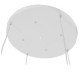 GloboStar® DORI 01144 Μοντέρνο Κρεμαστό Φωτιστικό Οροφής Πολύφωτο 4 x E27 Λευκό Γυάλινο Φ75 x Y52cm GloboStar® DORI 01144 Μοντέρνο Κρεμαστό Φωτιστικό Οροφής Πολύφωτο 4 x E27 Λευκό Γυάλινο Φ75 x Y52cm