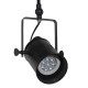 GloboStar® HOLLYWOOD 01154 Vintage Φωτιστικό Οροφής Δίφωτο Μαύρο Μεταλλικό Ράγα Μ44 x Π13 x Υ36cm