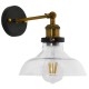 GloboStar® LIVID 01159 Vintage Φωτιστικό Τοίχου Απλίκα Μονόφωτο Μπρούτζινο Μεταλλικό με Γυάλινη Καμπάνα Φ15 x Μ20 x Π15 x Υ25cm GloboStar® LIVID 01159 Vintage Φωτιστικό Τοίχου Απλίκα Μονόφωτο Μπρούτζινο Μεταλλικό με Γυάλινη Καμπάνα Φ15 x Μ20 x Π15 x Υ25cm